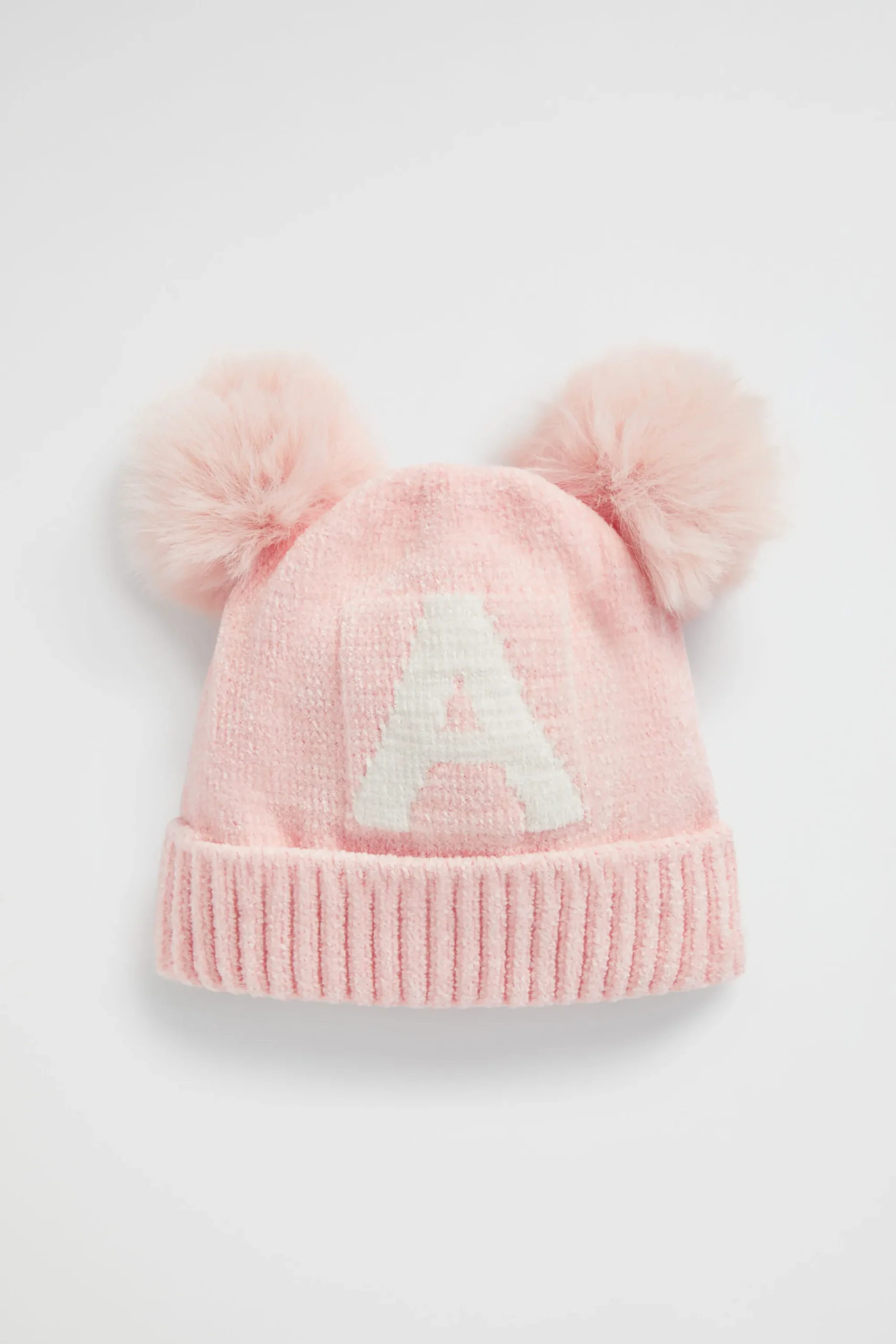Baby Girl Seed Heritage Beanies-Chenille Initil Benie