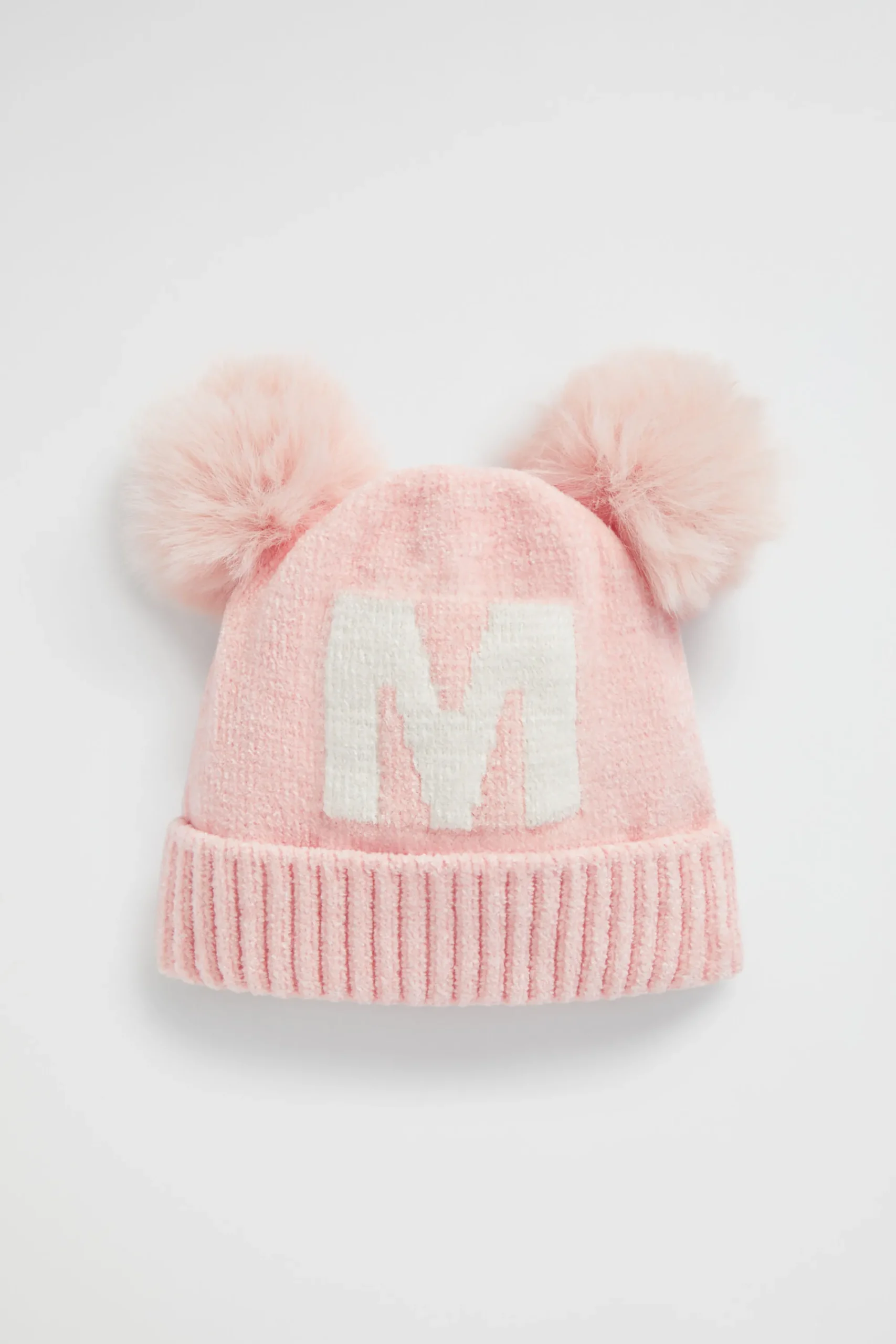 Baby Girl Seed Heritage Beanies-Chenille Initial Beanie