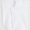 Woman Seed Heritage Socks & Tights-Chevron Knit Sneaker Sock