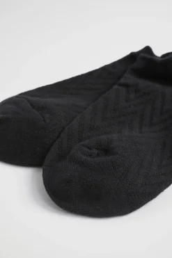 Woman Seed Heritage Socks & Tights-Chevron Knit Sneaker Sock