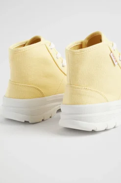 Girl Seed Heritage Boots-Chunky Sole Canvas High-Top