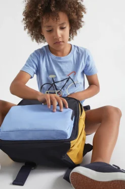 Boy Seed Heritage Bags-Colour Block Initial Backpack