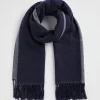 Woman Seed Heritage Scarves & Kaftans-Colour Block Scarf