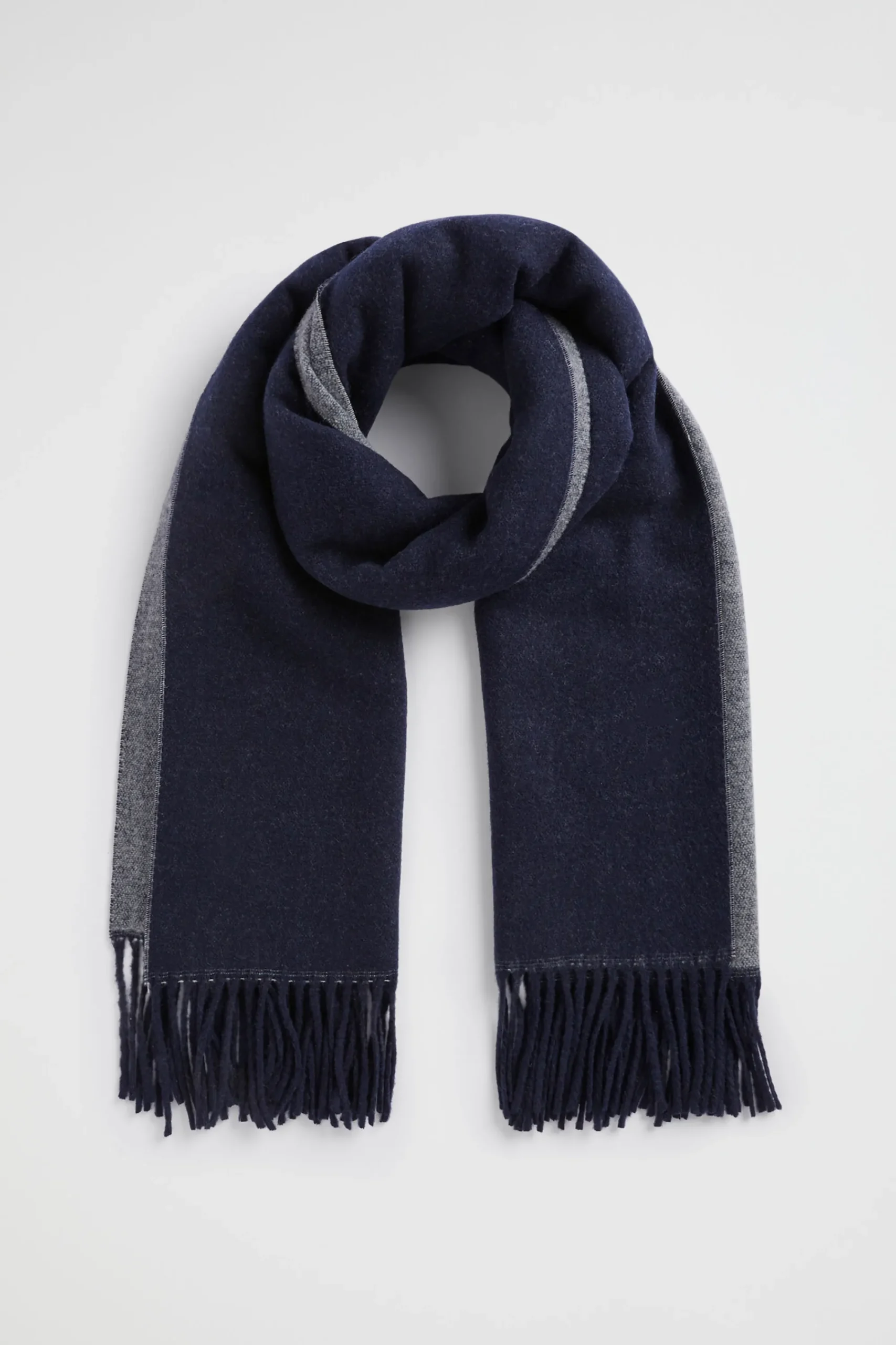 Woman Seed Heritage Scarves & Kaftans-Colour Block Scarf