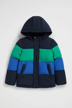 Boy Seed Heritage Jackets & Vests-Colourblock Jacket