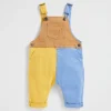 Baby Boy Seed Heritage Pants-Colourblock Overall