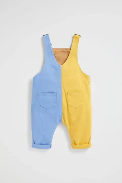 Baby Boy Seed Heritage Pants-Colourblock Overall
