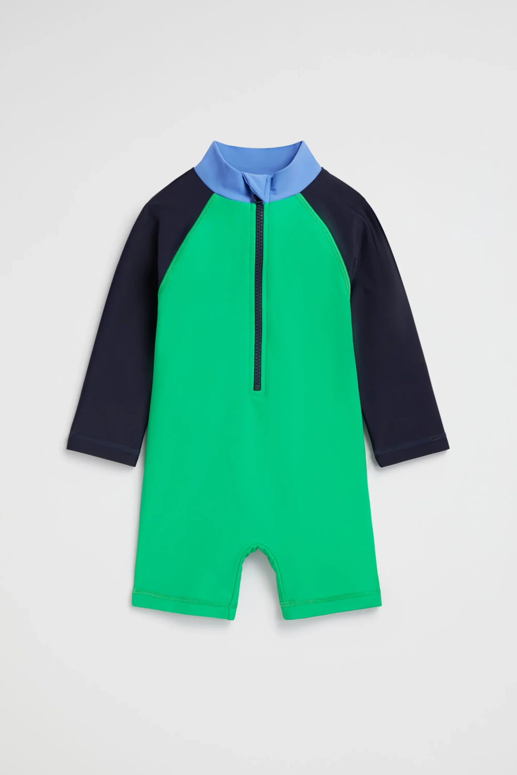 Baby Boy Seed Heritage Swimwear-Colourblock Rashsuit