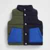 Baby Boy Seed Heritage Jackets & Vests-Colourblock Vest