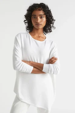 Woman Seed Heritage T-Shirts & Tops-Core Asymmetrical Top