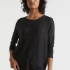 Woman Seed Heritage T-Shirts & Tops-Core Asymmetrical Top