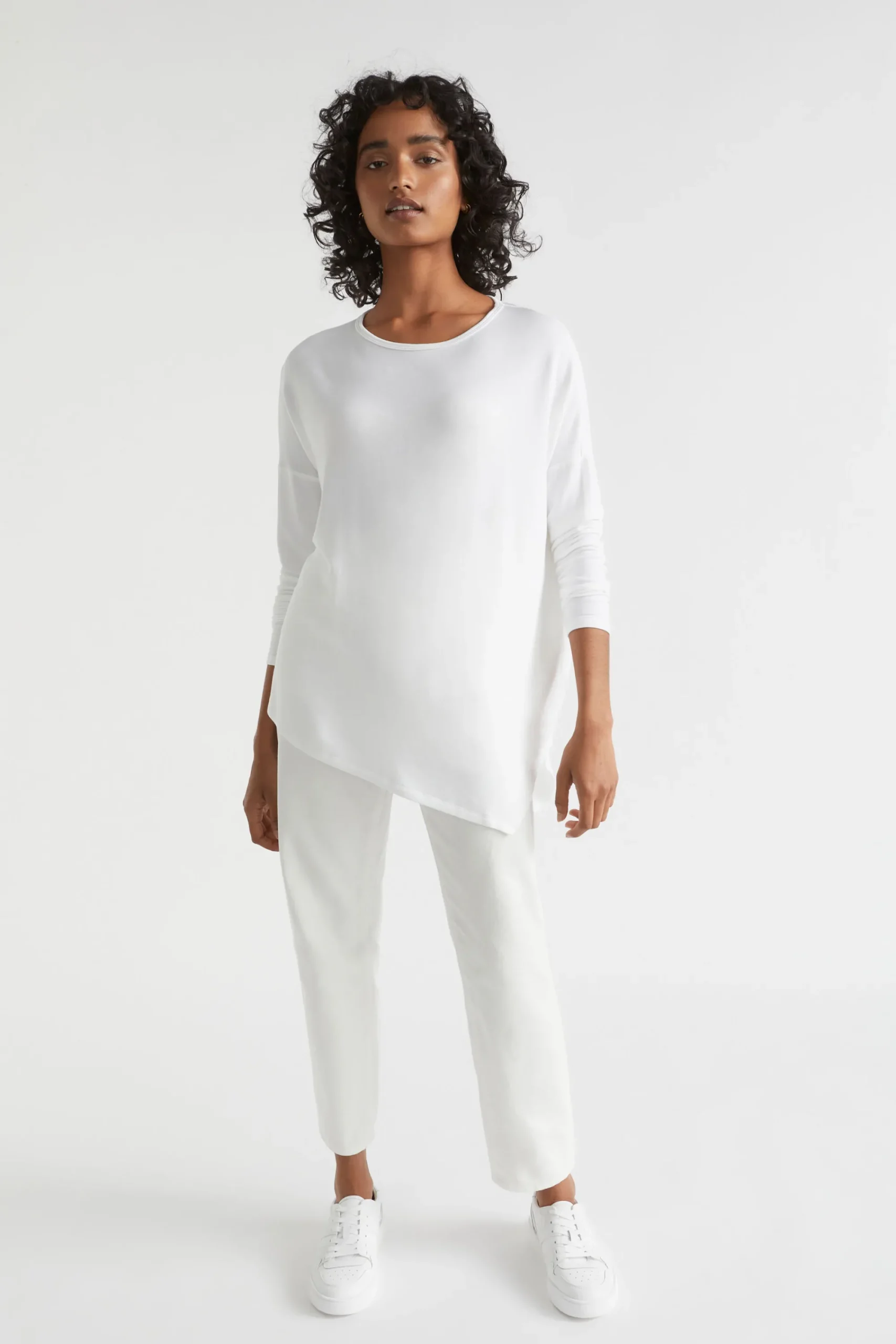 Woman Seed Heritage T-Shirts & Tops-Core Asymmetrical Top