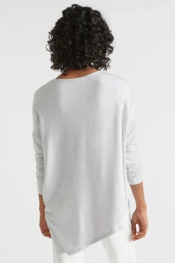 Woman Seed Heritage T-Shirts & Tops-Core Asymmetrical Top