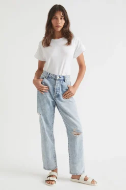 Woman Seed Heritage Pants-Core Boyfriend Jean