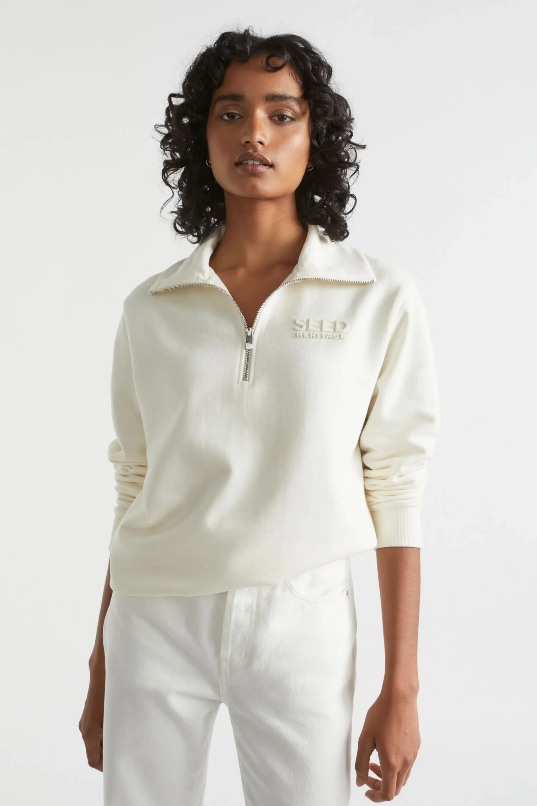 Woman Seed Heritage Knitwear & Sweaters-Core Heritage Logo Sweat