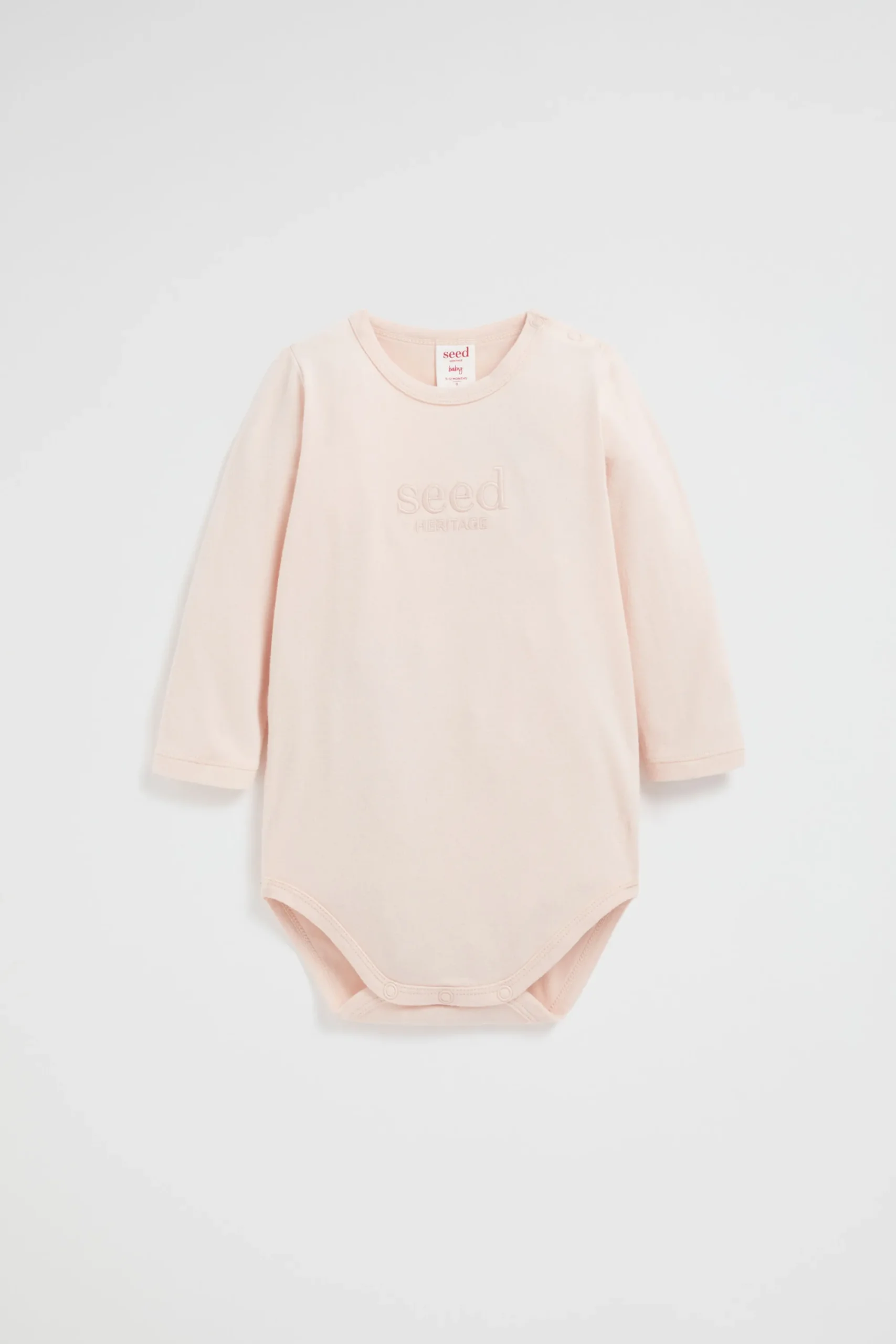 Newborn Seed Heritage Bodysuits & Onesies-Core Logo Bodysuit