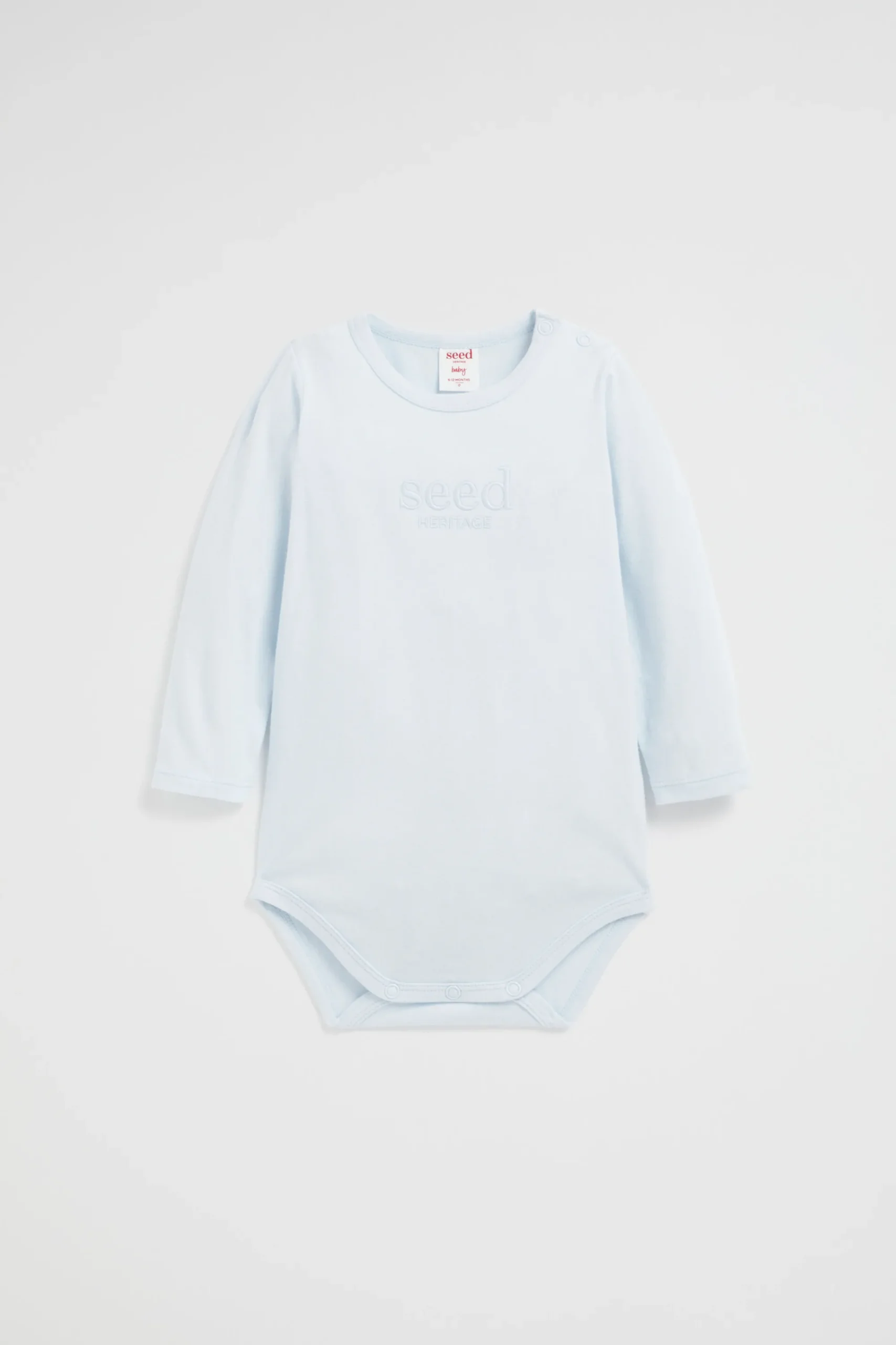 Newborn Seed Heritage Bodysuits & Onesies-Core Logo Bodysuit