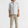Boy Seed Heritage Pants-Core Logo Chino