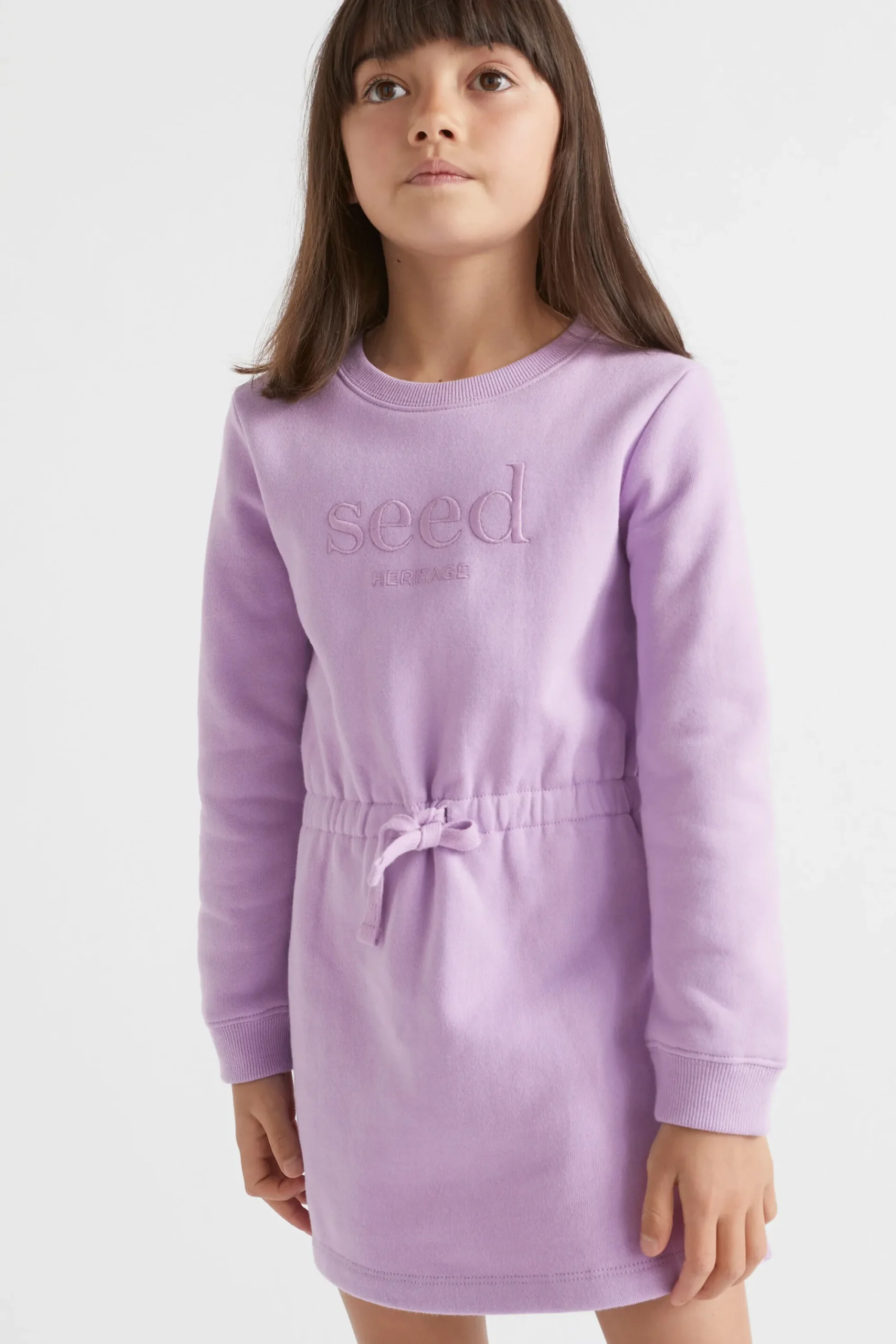 Girl Seed Heritage Dresses-Core Logo Dress