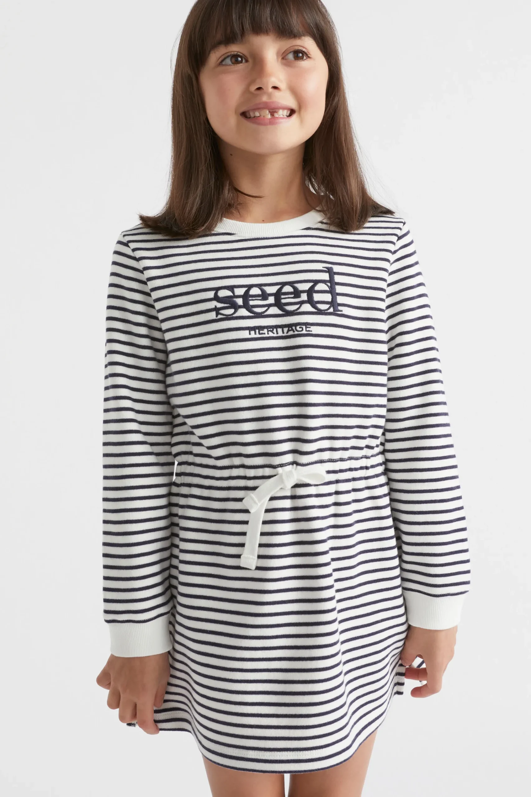 Girl Seed Heritage Dresses-Core Logo Dress