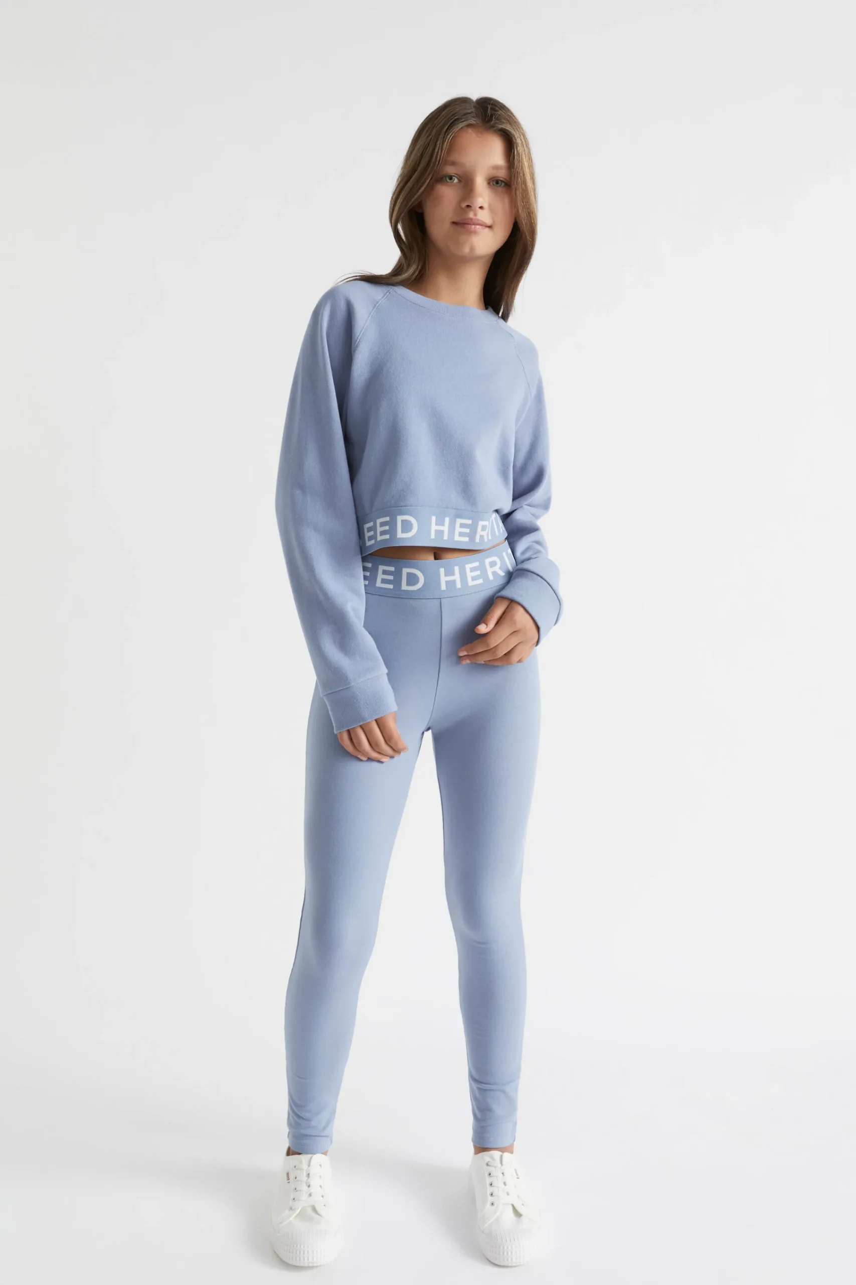 Teen Girl Seed Heritage Knitwear & Sweaters-Core Logo Hem Sweat