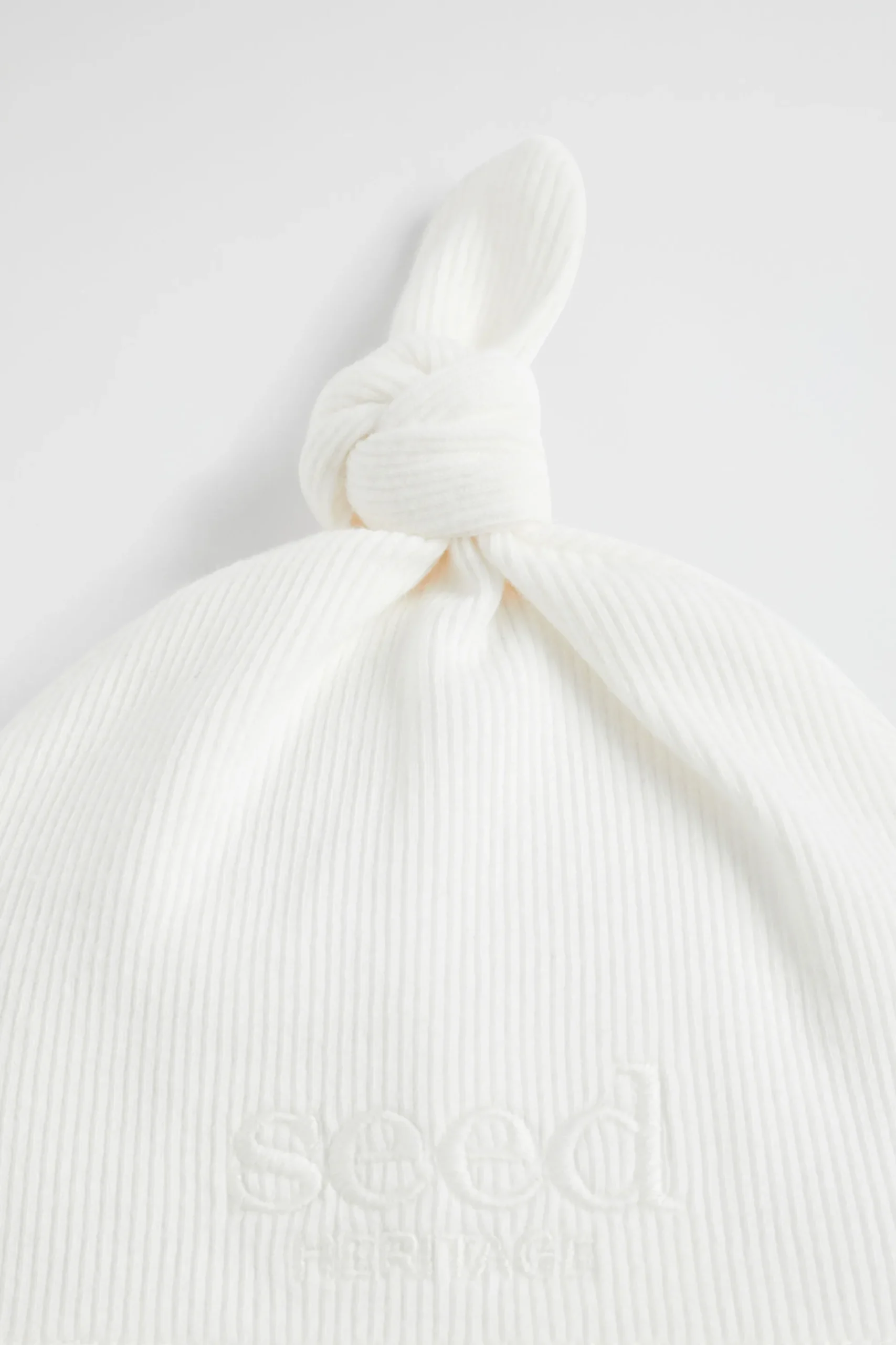 Newborn Seed Heritage Beanies-Core Logo Knot Hat