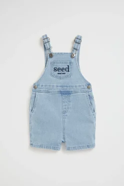 Baby Boy Seed Heritage Pants-Core Logo Overall