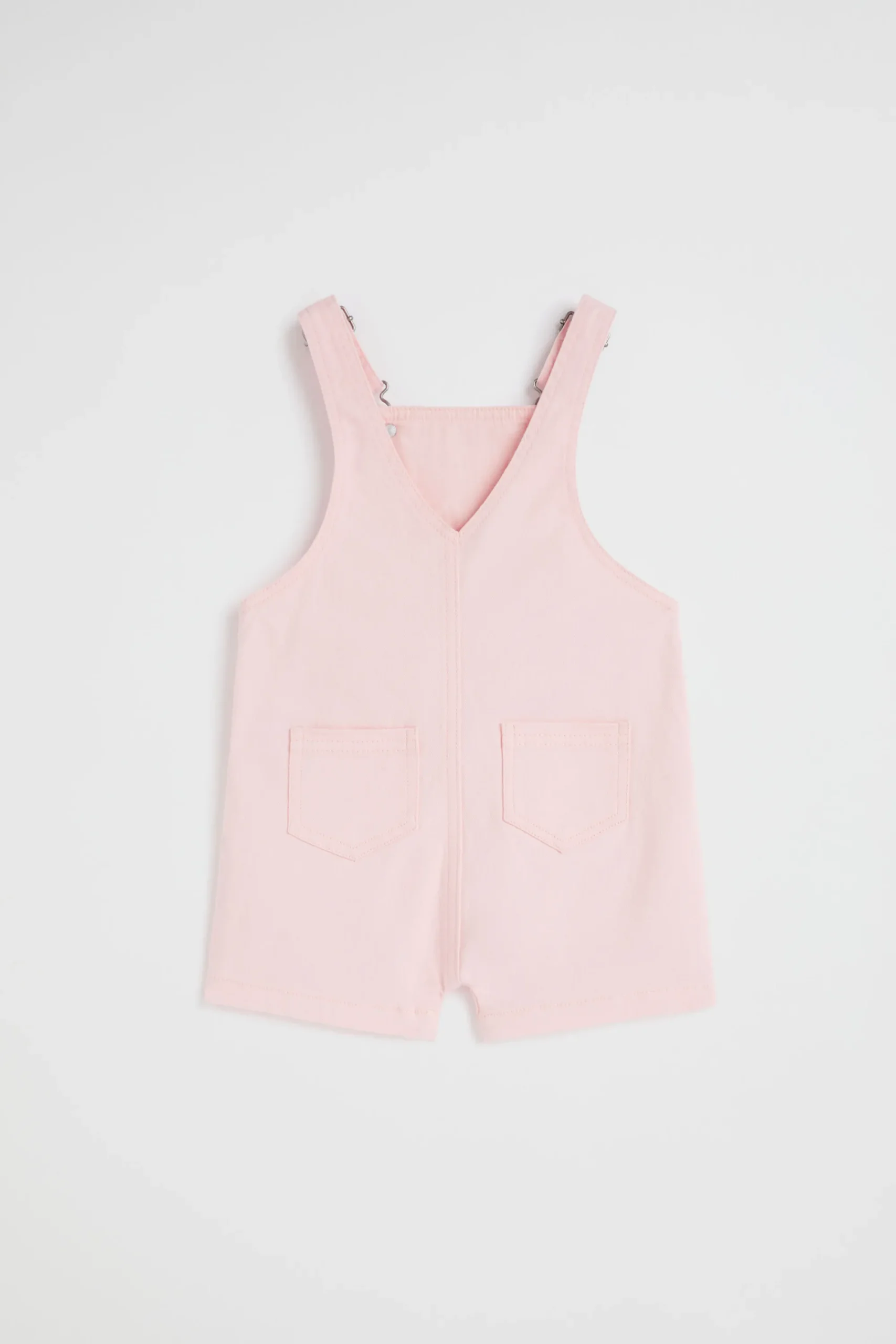 Baby Girl Seed Heritage Playsuits & Overalls-Core Logo Overall