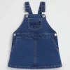 Baby Girl Seed Heritage Playsuits & Overalls-Core Logo Pinafore