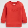 Baby Boy Seed Heritage Knitwear & Sweaters-Core Logo Sweat