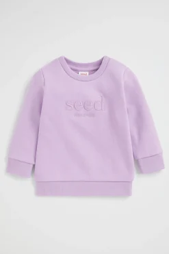 Baby Boy Seed Heritage Knitwear & Sweaters-Core Logo Sweat