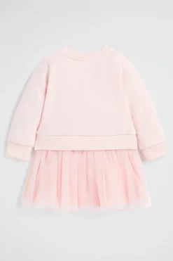 Baby Girl Seed Heritage Dresses-Core Logo Tutu Dress