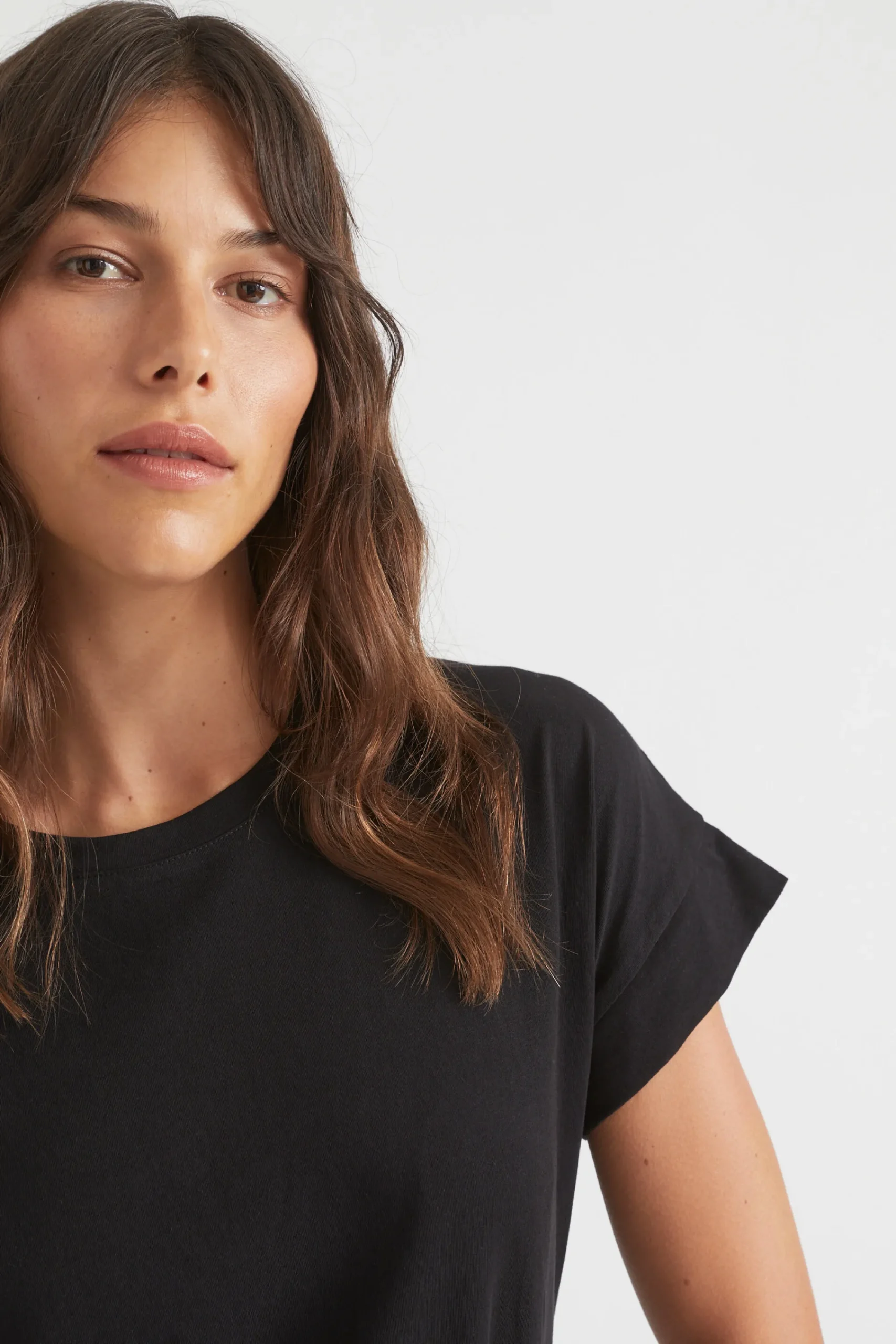 Woman Seed Heritage T-Shirts & Tops-Core Longline Tee