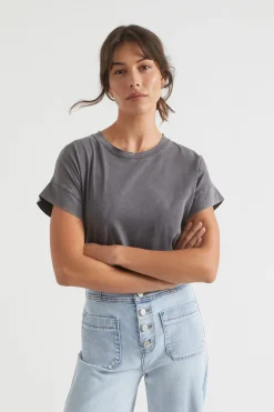 Woman Seed Heritage T-Shirts & Tops-Core Longline Tee