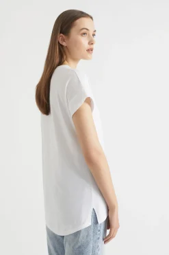 Woman Seed Heritage T-Shirts & Tops-Core Longline Tee