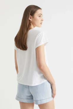 Woman Seed Heritage T-Shirts & Tops-Core Neat Tee