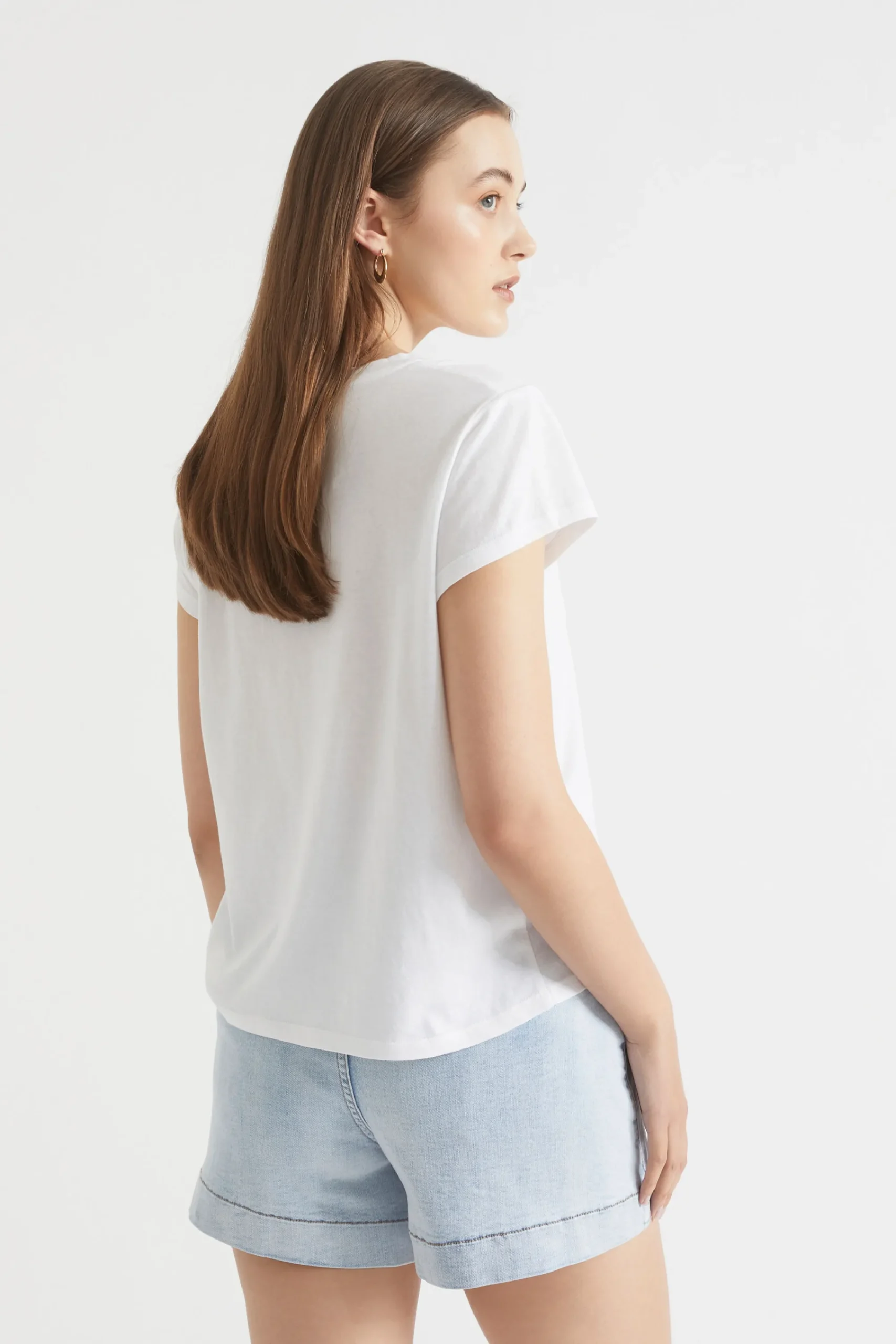 Woman Seed Heritage T-Shirts & Tops-Core Neat Tee