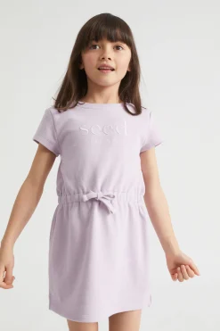 Girl Seed Heritage Dresses-Core Pique Logo Dress