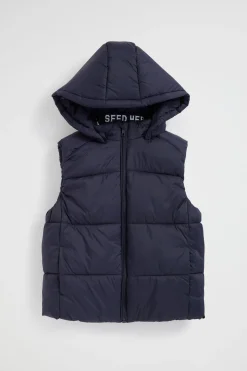 Boy Seed Heritage Jackets & Vests-Core Puffer Vest