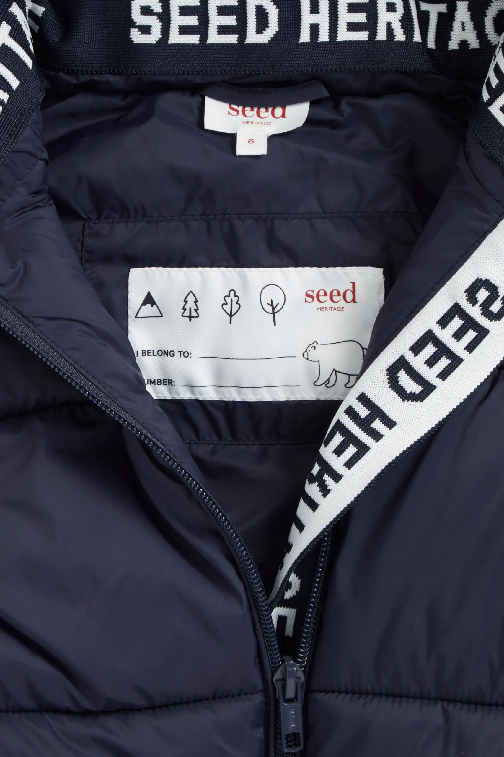 Boy Seed Heritage Jackets & Vests-Core Puffer Vest