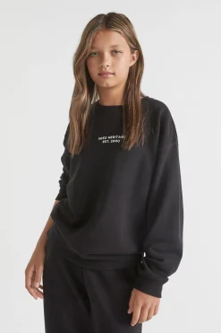 Teen Girl Seed Heritage Knitwear & Sweaters-Core Relaxed Sweat