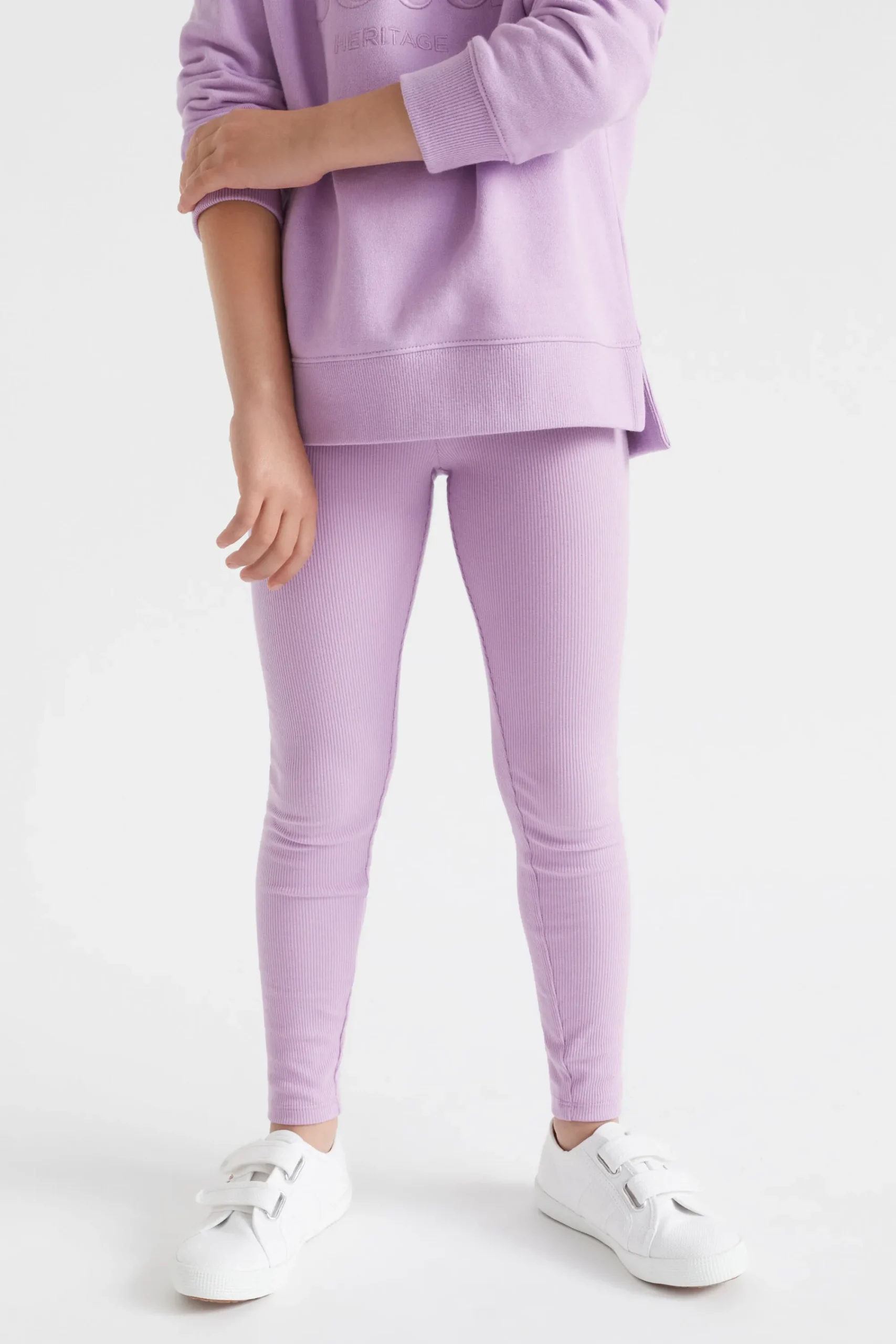 Girl Seed Heritage Pants-Core Rib Legging