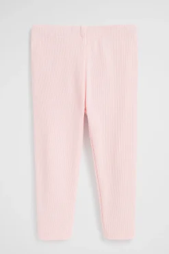 Baby Girl Seed Heritage Pants-Core Rib Legging