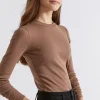 Teen Girl Seed Heritage T-Shirts & Tops-Core Rib Tee
