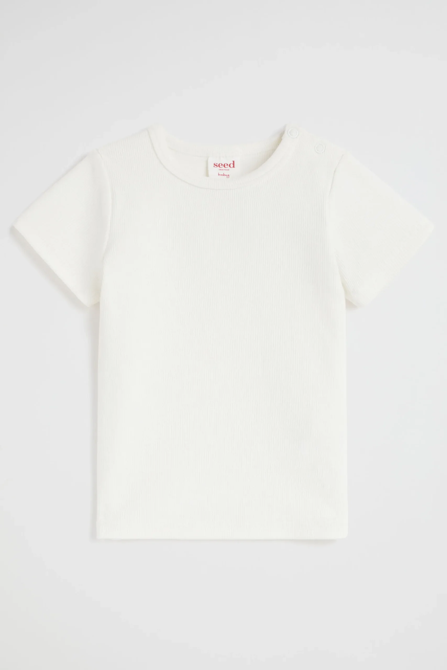 Newborn Seed Heritage T-Shirts & Tops-Core Rib Tee