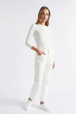 Woman Seed Heritage Pants-Core Slim Leg Rigid Jean