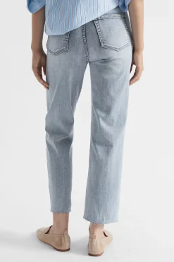 Woman Seed Heritage Pants-Core Straight Leg Jean