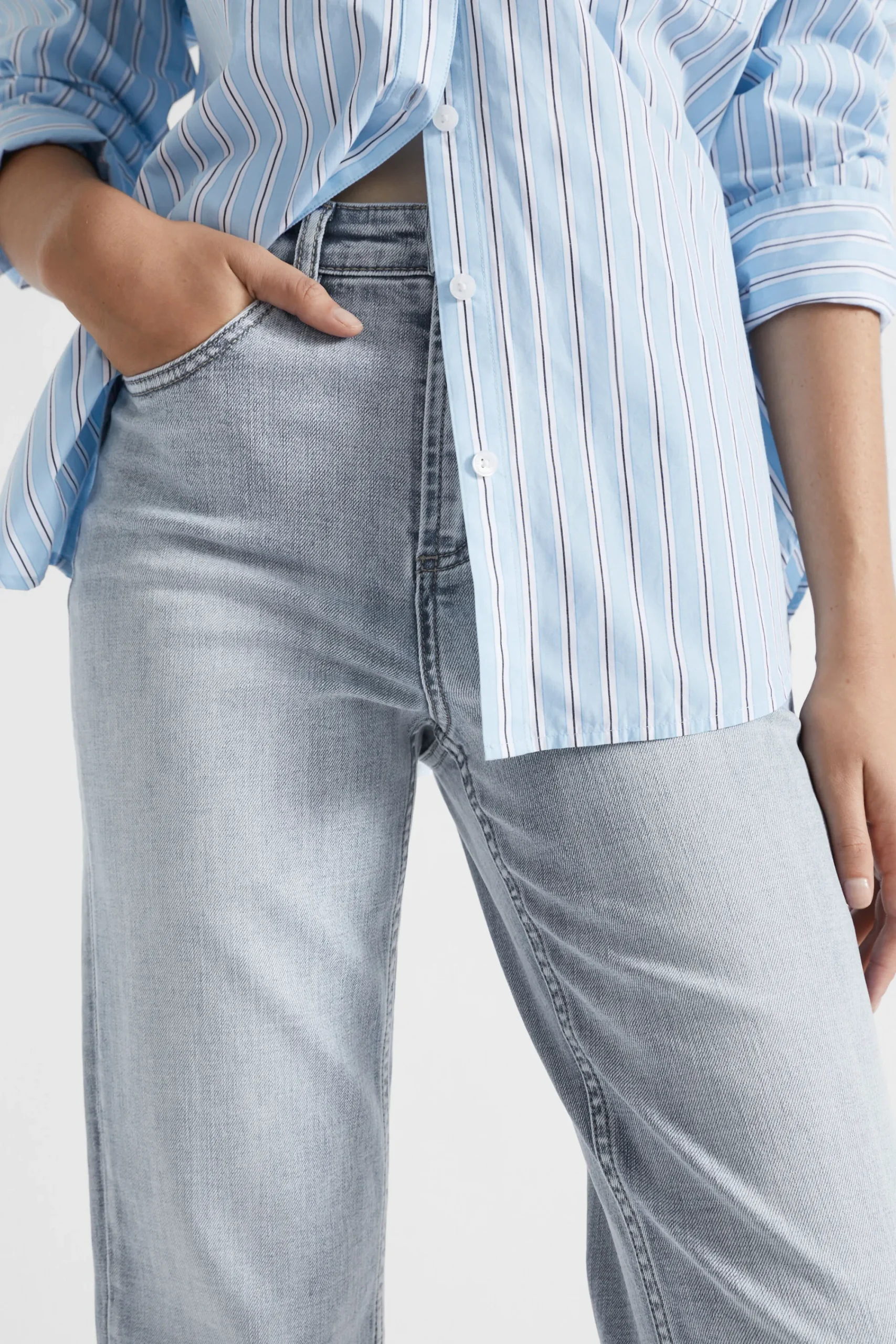 Woman Seed Heritage Pants-Core Straight Leg Jean