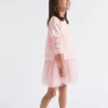 Girl Seed Heritage Dresses-Core Tutu Logo Dress