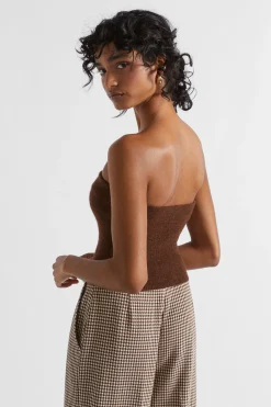 Woman Seed Heritage Knitwear & Sweaters-Cosy Knit Bustier